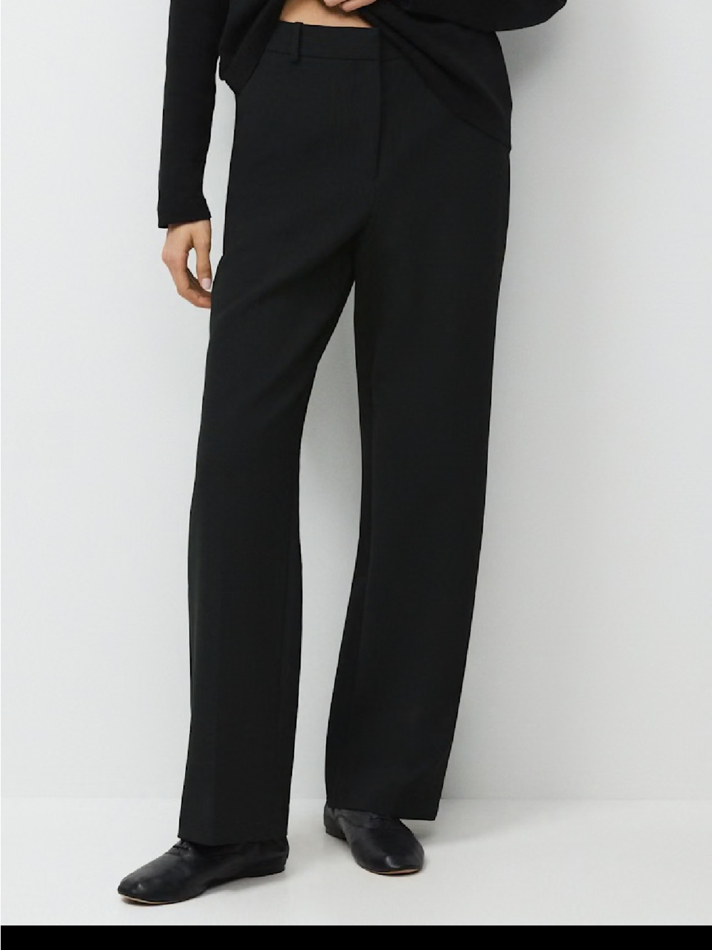 Aritzia Black Agency Pants